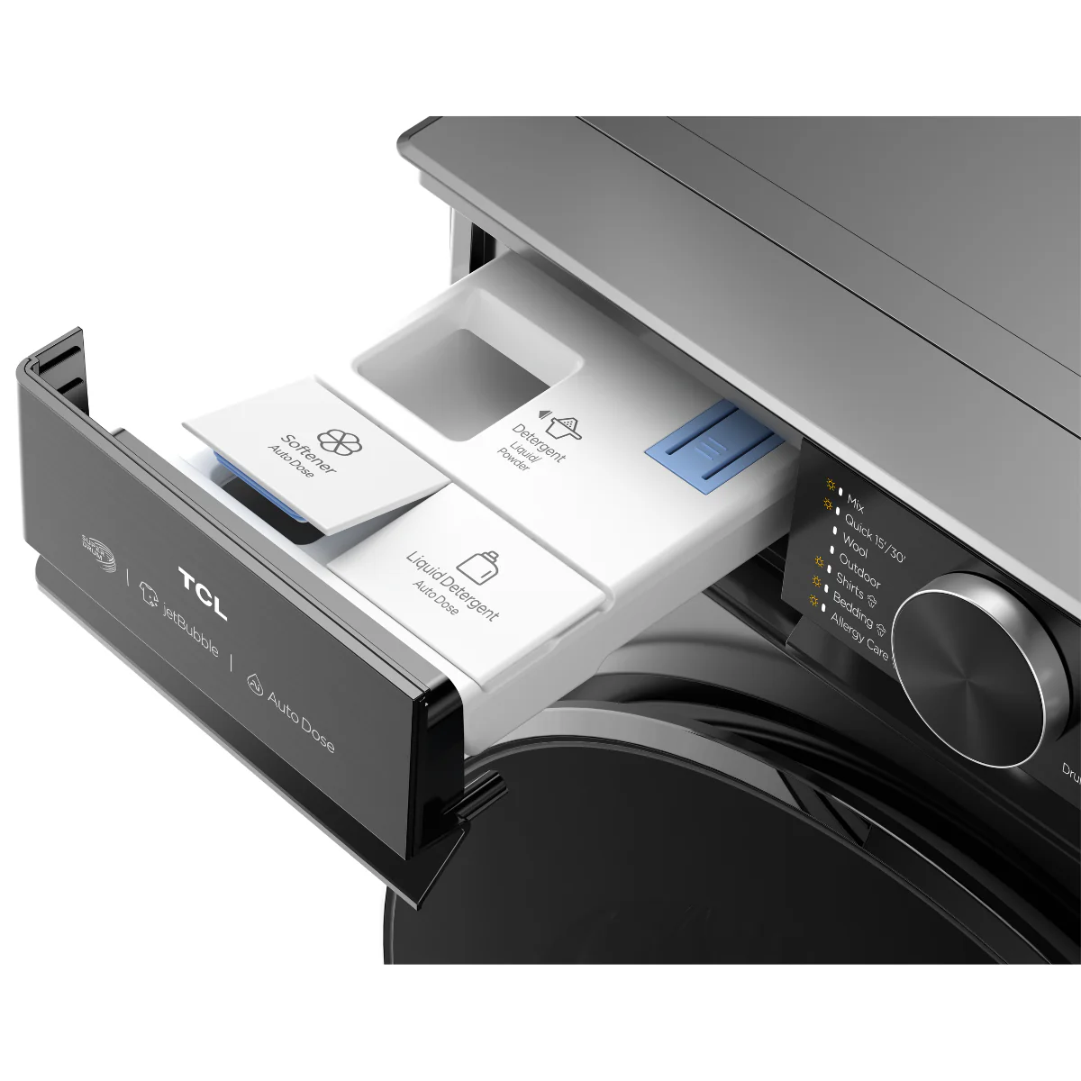TCL 12kg/8kg Washer Dryer Combo with DD Inverter Motor & Wi-Fi – C512WDG - Image 2