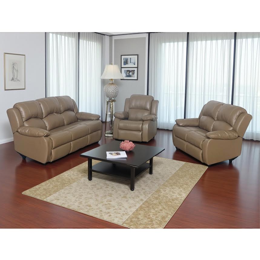 Tempo 3 Piece 1 Action Recliner Lounge Suite - Image 7