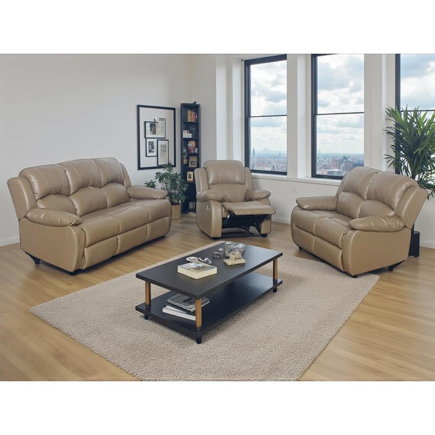 Tempo 3 Piece 1 Action Recliner Lounge Suite - Image 8