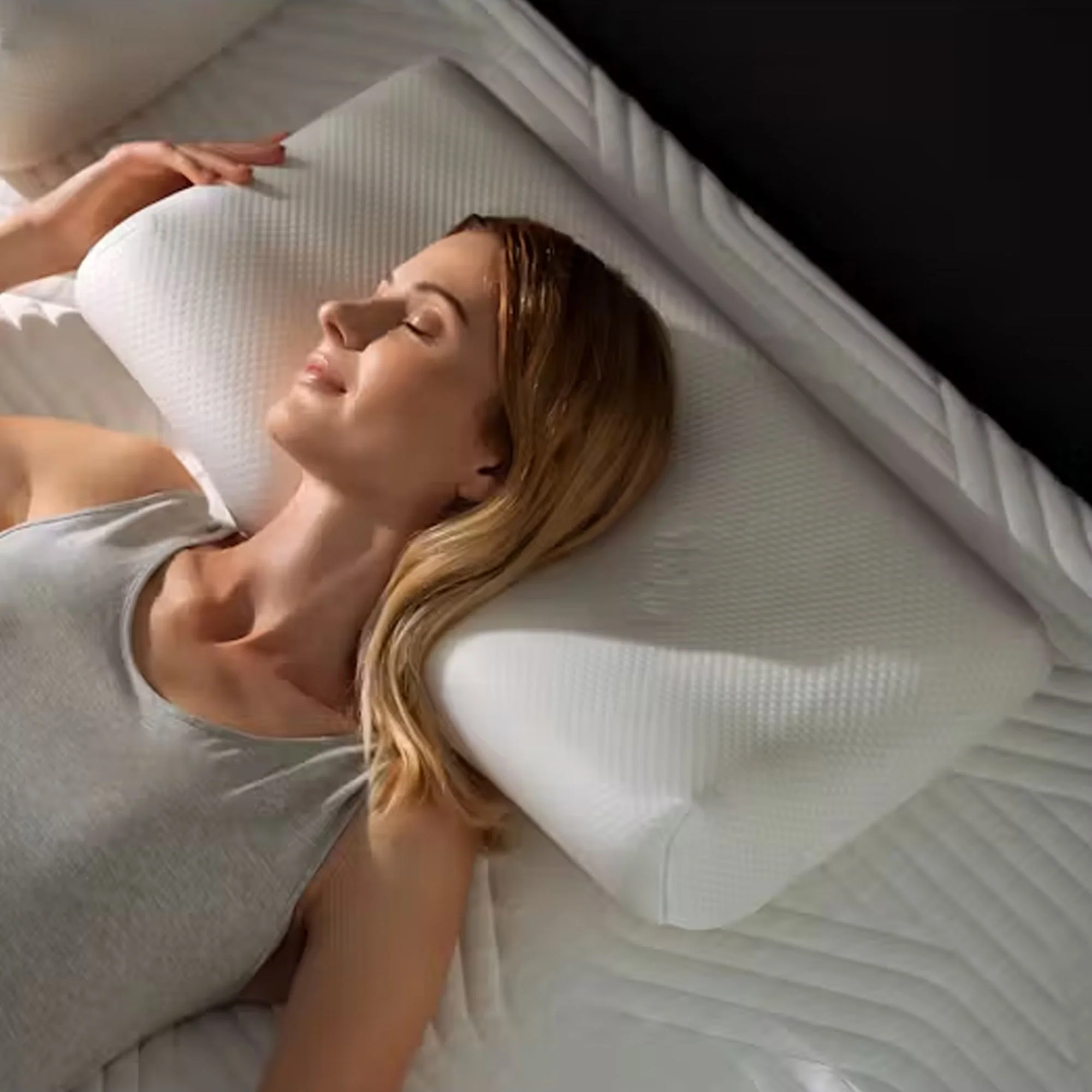 Tempur Millenium Medium Pillow White - Image 4