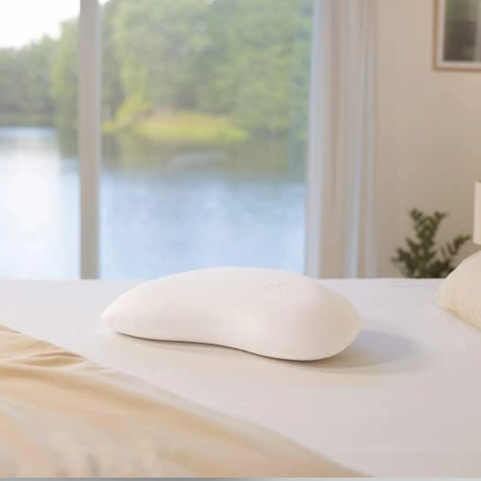 Tempur Sonata Medium Pillow White - Image 4