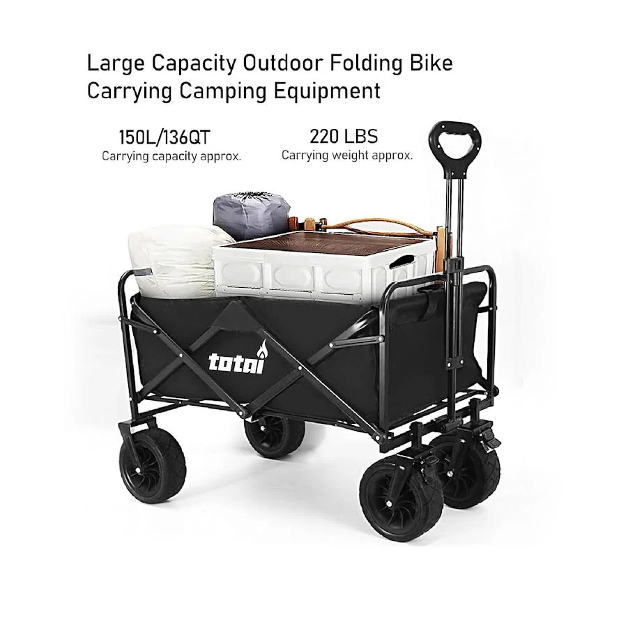 Totai Compact Folding Camping Cart Utility Wagon - Image 2