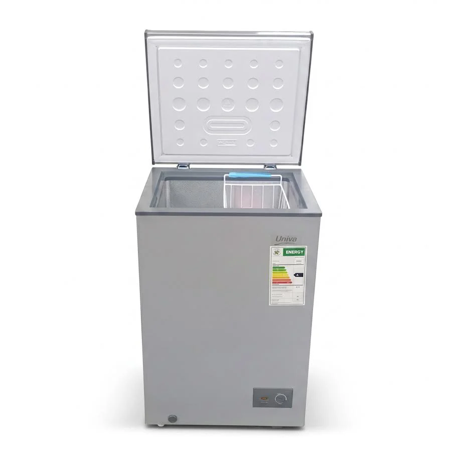 Univa 98Lt Chest Freezer Metallic UCF120M - Image 3