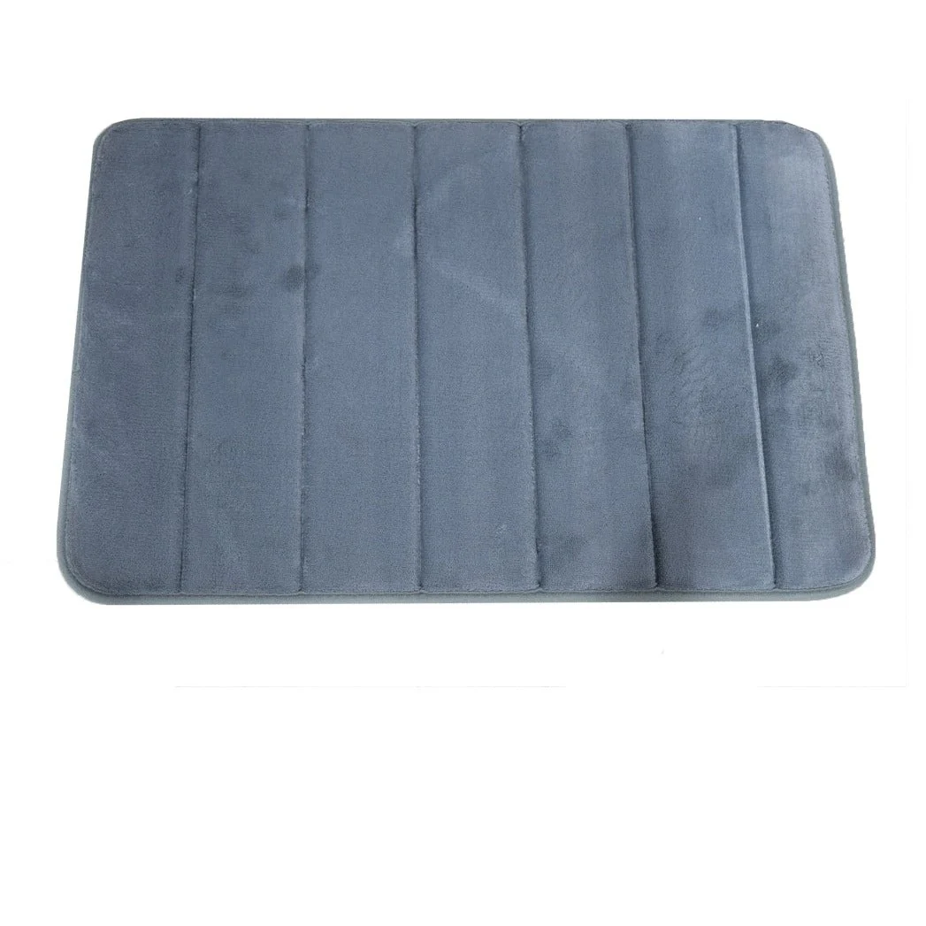 Urban Decor Plush Bathroom Mat 40 X 60 Grey