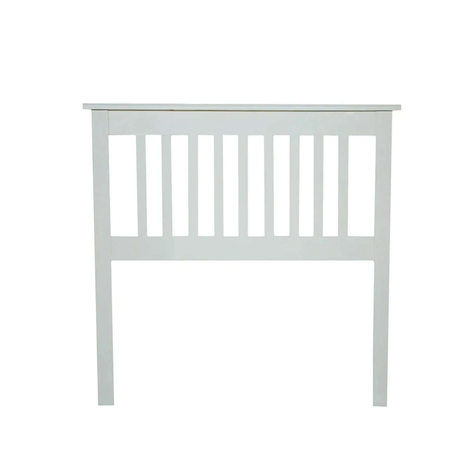 Urban Decor Tennessee Headboard Single White