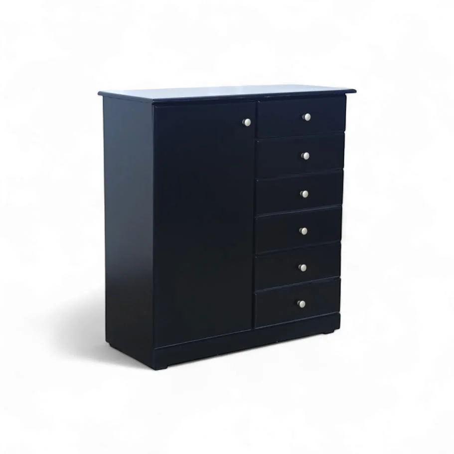 Vicci Chest of Drawers Black - Image 4