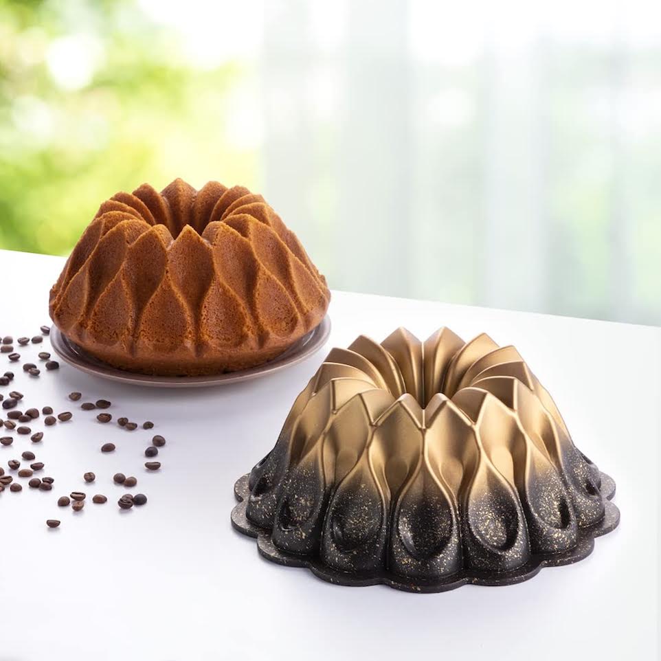 Volkan 26cm Cake Mould Gold - Image 2