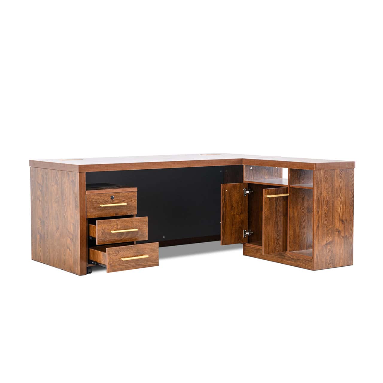 Walnut Desk 1.8m Credenza MWVOLC1800 - Image 2