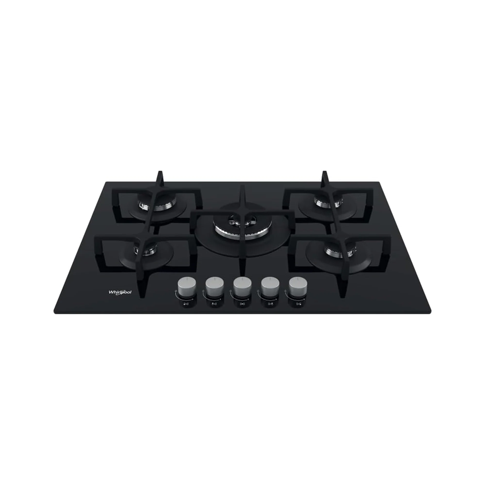 Whirlpool gas hob: 5 gas burners - GOA 7523/NB - Image 2
