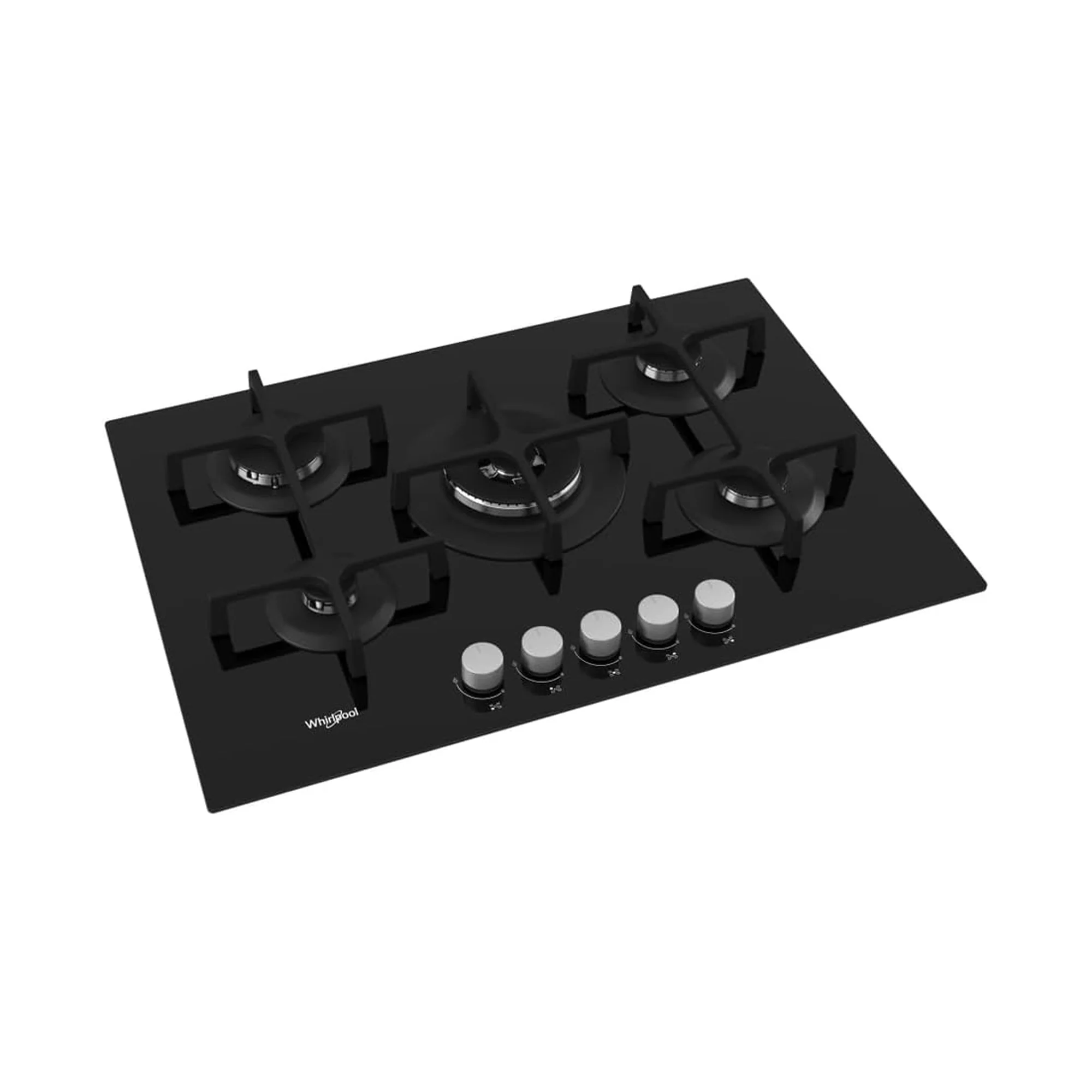 Whirlpool gas hob: 5 gas burners - GOA 7523/NB - Image 3