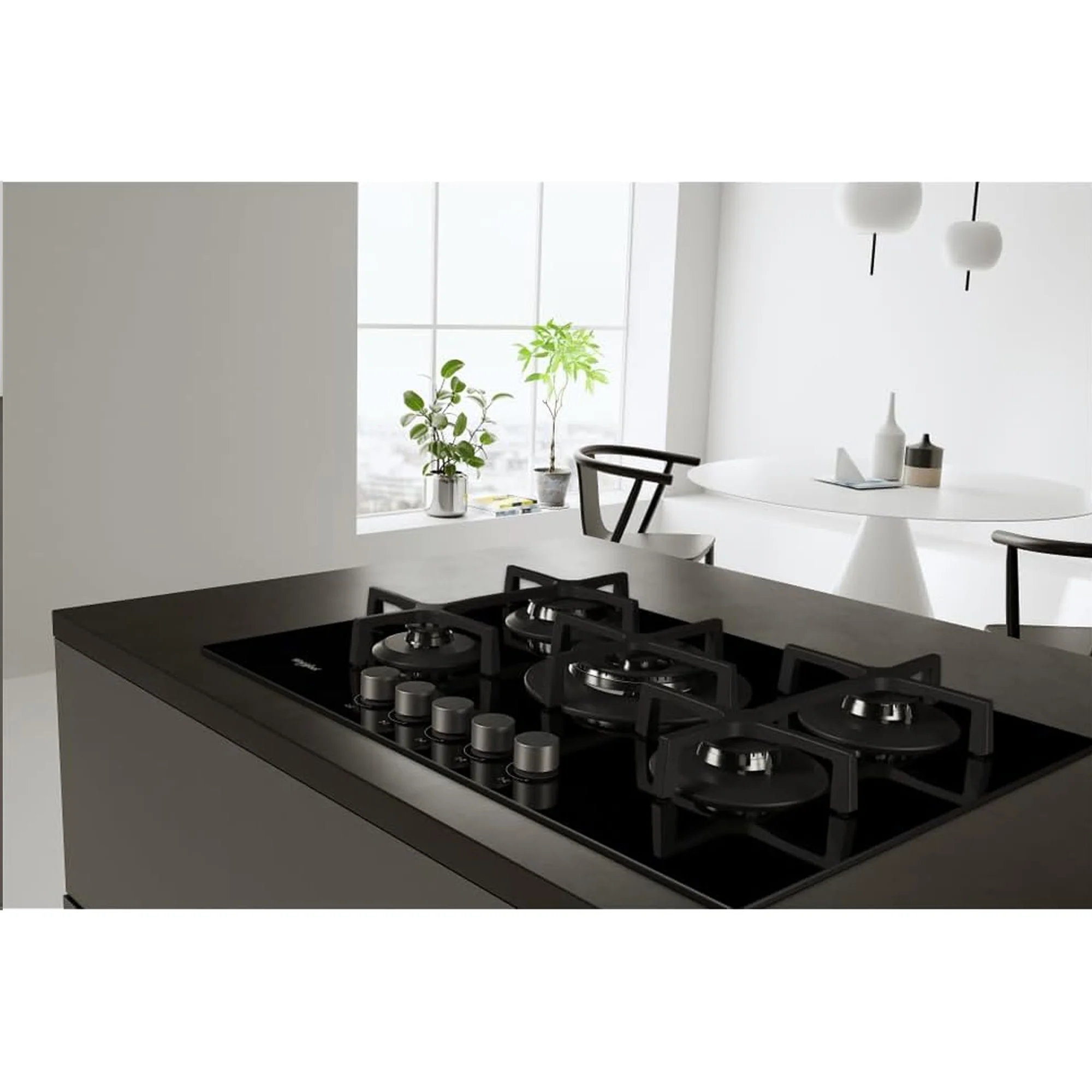 Whirlpool gas hob: 5 gas burners - GOA 7523/NB - Image 4