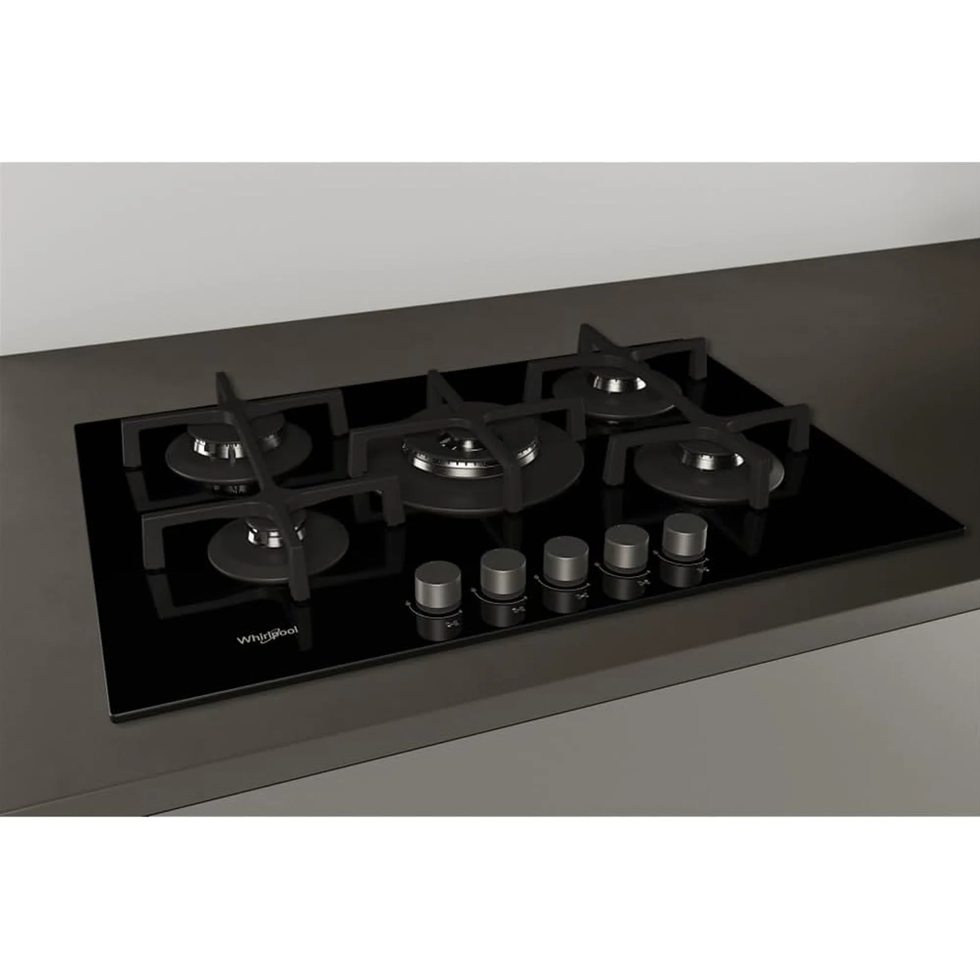 Whirlpool gas hob: 5 gas burners - GOA 7523/NB - Image 5