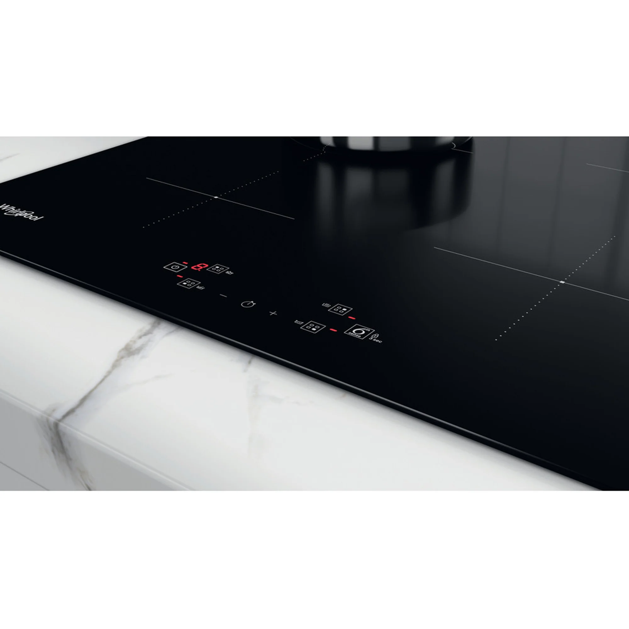 Whirlpool induction glass-ceramic hob - WS Q2160 NE - Image 3