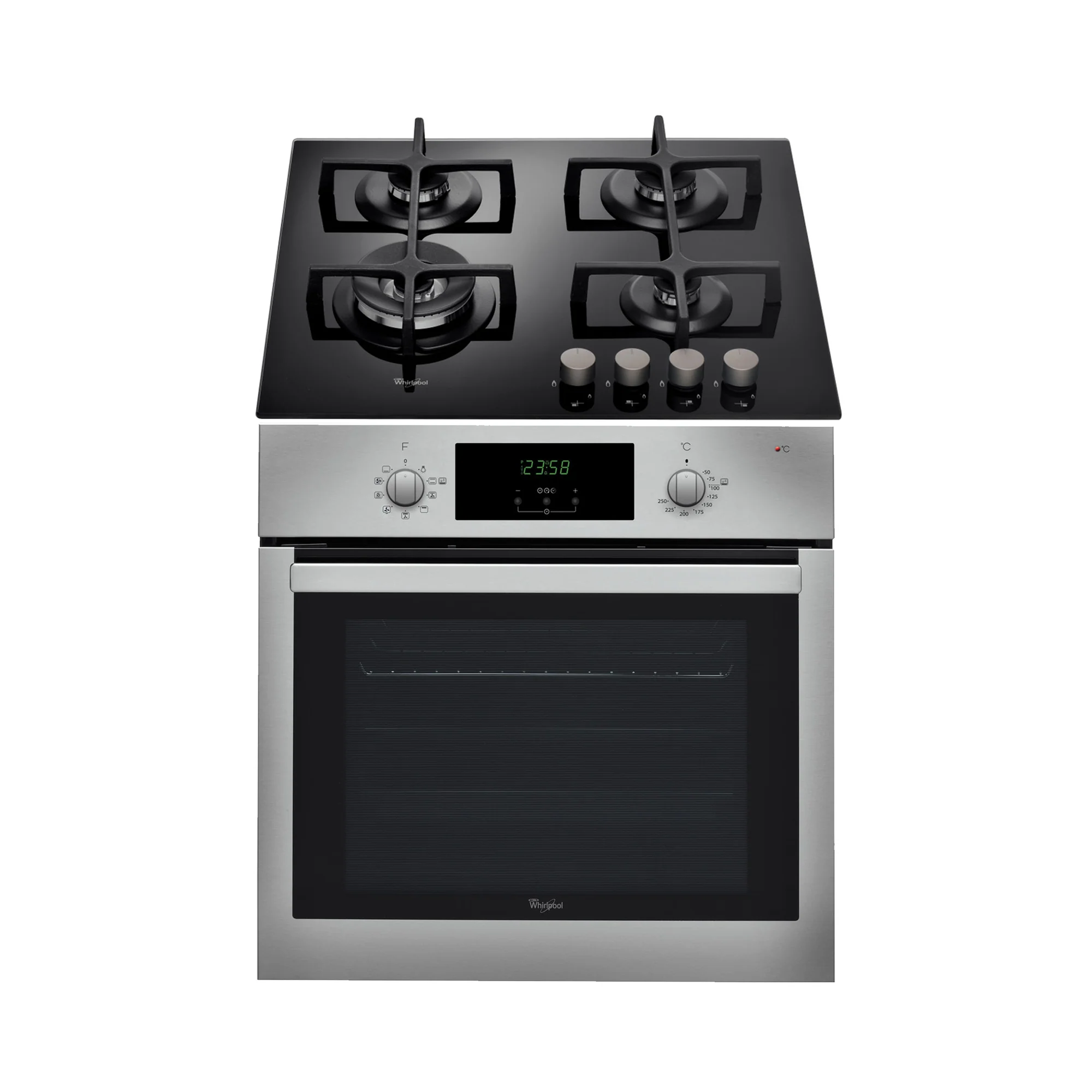 Whirlpool Oven Hob Combo GOA 6423/NB + AKP 742 IX