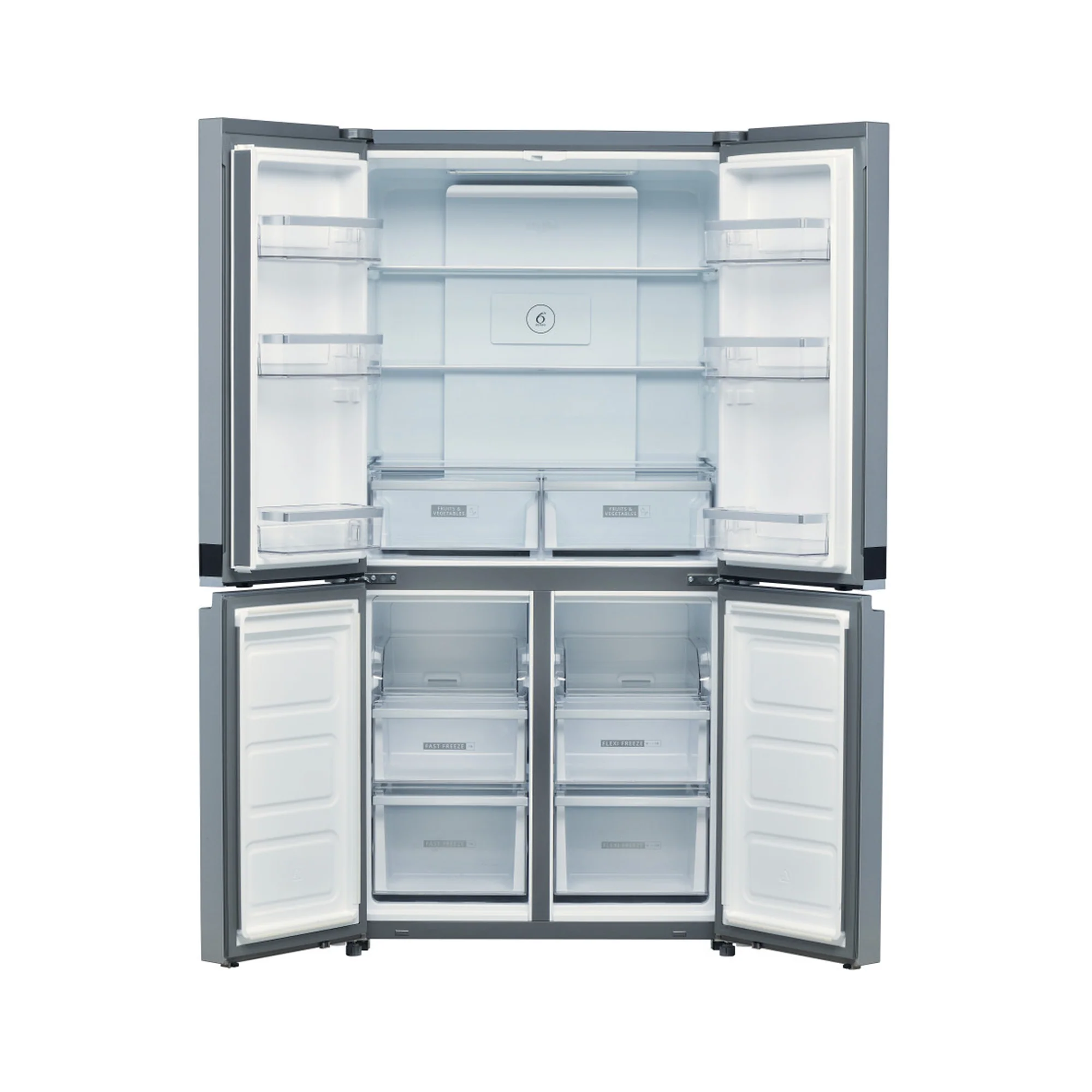 Whirlpool 591L 4 Door Inox Fridge - Image 8
